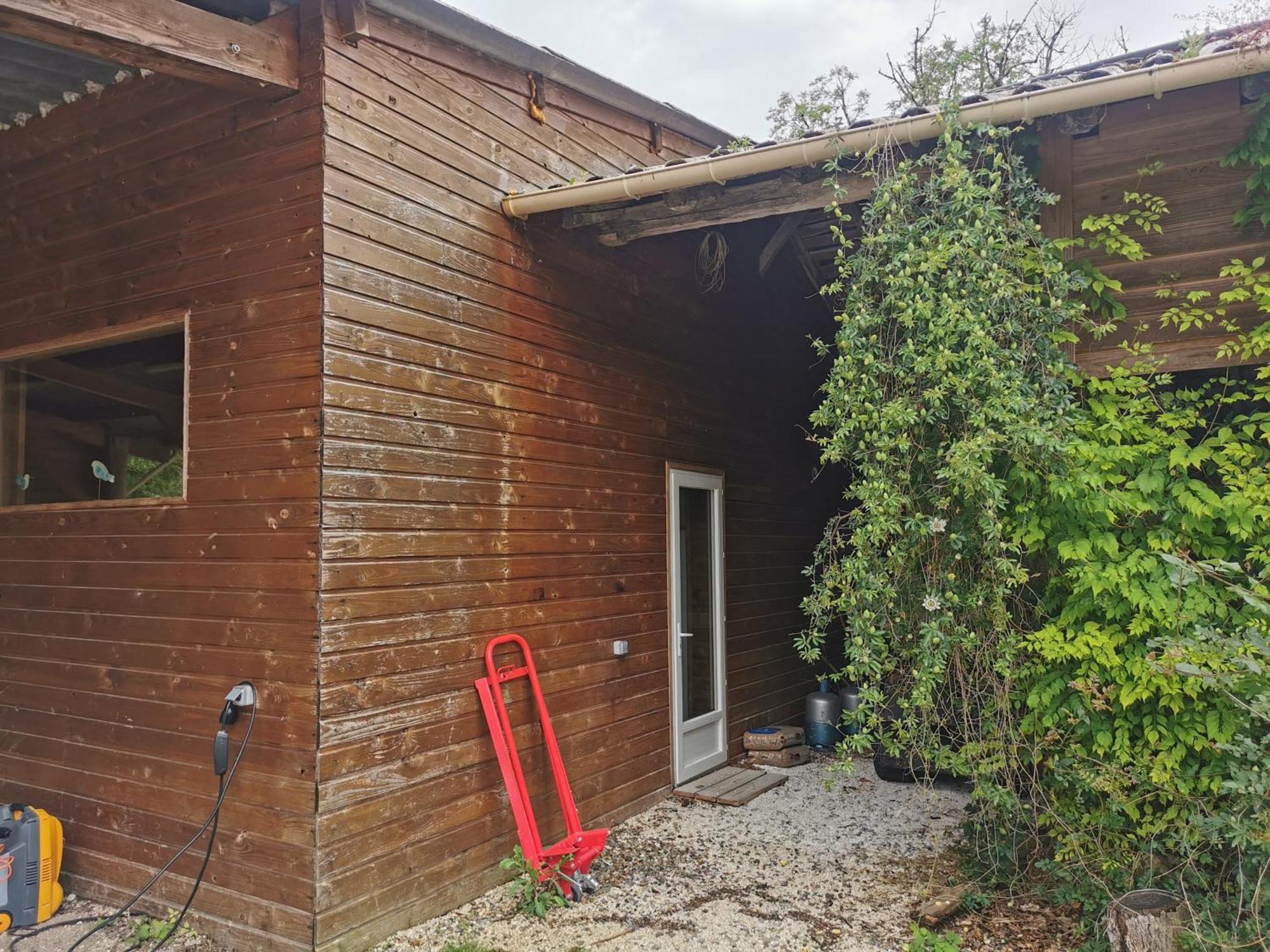 Gite Esprit Cabane Avec Spa Privatif Brassac  Exterior foto